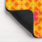 Gelbes rosa Mausepad Mousepad (Ecke)