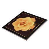 Gelbes Rose, Foto 2004. Fliese (Seite)