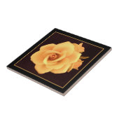 Gelbes Rose, Foto 2004. Fliese (Seite)