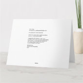 Gelbes Rose, Foto 2004. Karte (Rückseite)