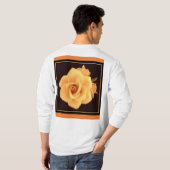 Gelbes Rose, Foto 2004. T-Shirt (Schwarz voll)