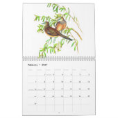 Gelbes Rosella Kalender (Feb 2027)