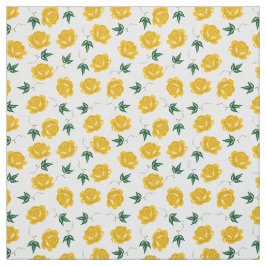 Gelbes Rosengewebe Stoff