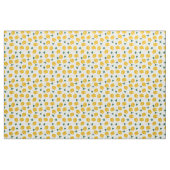 Gelbes Rosengewebe Stoff (Fat Quarter (45,7 x 55,9 cm))