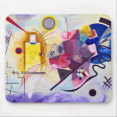 Gelbes Rotes Blau, Wassischer Kandinsky Mousepad (Vorne)