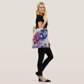 Gelbes Rotes Blau, Wassischer Kandinsky Tasche (Am Model)
