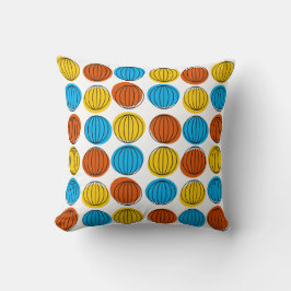 Gelbes Rückquadrat Kissen