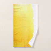 Gelbes Sandstrand Badhandtuch Set (Handtuch)