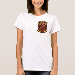 Gelbes Sasquatch-Frauen-T-Shirt mit passender Kist T-Shirt