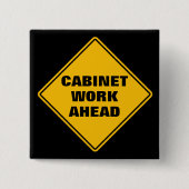 Gelbes Schrankenspiel: klassisches Straßennetz Button (Vorderseite)