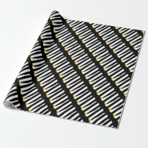 Gelbes schwarzes Schleifpapier