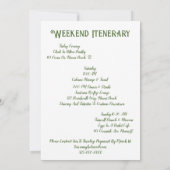 Gelbes Seepferd unter dem Meer Einladung (Rückseite)