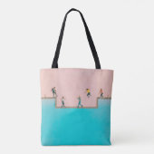 Gelbes Shirt Tasche (Rückseite)
