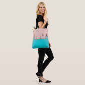 Gelbes Shirt Tasche (Am Model)