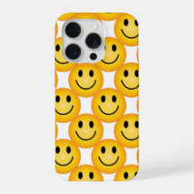 Gelbes Smiley-Emoji-Glückliches-Gesicht-Handyhülle