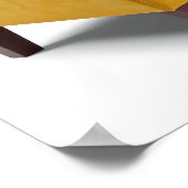 Gelbes Sofa Poster (Ecke)