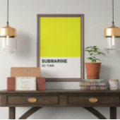 Gelbes Song-Album - Volle Breite Poster