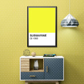 Gelbes Song-Album - Volle Breite Poster