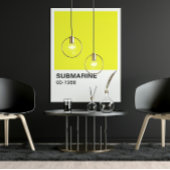 Gelbes Song-Album - Weiße Grenze Poster