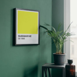 Gelbes Song-Album - Weiße Grenze Poster