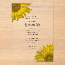 Gelbes SonnenblumenBrautparty