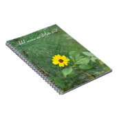 Gelbes SonnenblumenNotebook Notizblock (Rechte Seite)