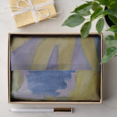 Gelbes Sonnenblumenpapier Seidenpapier (Geschenk)