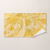 Gelbes Sonnenlicht Abstrakt Handtuch (Handtuch)