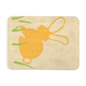 Gelbes, sonniges und grünes Gras von Chariklia Zar Magnet (Horizontal)