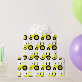 Gelbes Spinnpapier Geschenkpapier