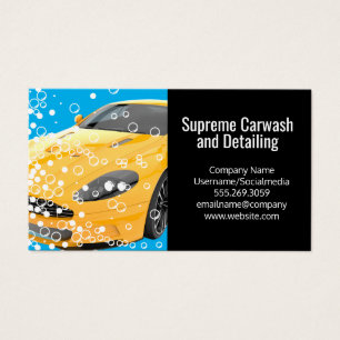 Gelbes Sportwagen   Blasen