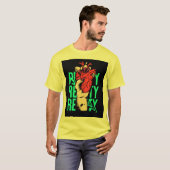 Gelbes T-Shirt mit Herz (Vorne ganz)