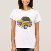 Gelbes Taxi T-Shirt (Vorderseite)
