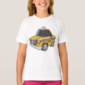 Gelbes Taxi T-Shirt (Vorderseite)