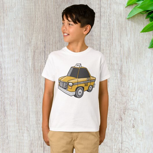 Gelbes Taxi T-Shirt