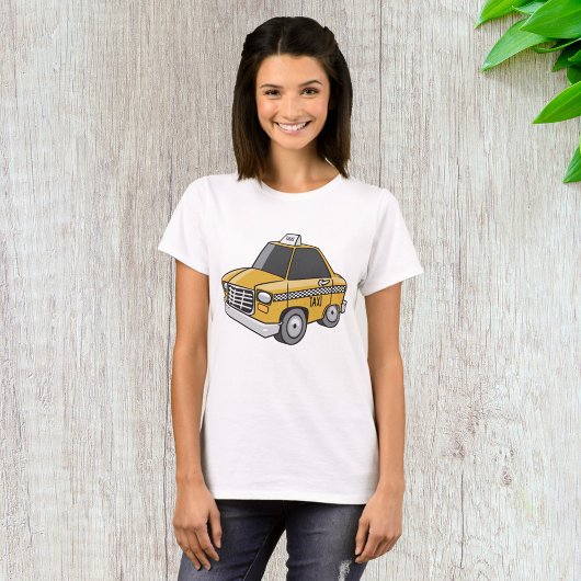 Gelbes Taxi T-Shirt