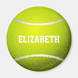 Gelbes Tennisball Magnet