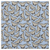 Gelbes Tiger-Frack-Schmetterlings-Muster Stoff (Muster)