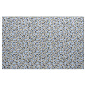 Gelbes Tiger-Frack-Schmetterlings-Muster Stoff (Fat Quarter (45,7 x 55,9 cm))