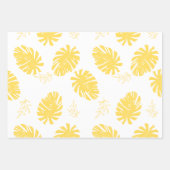 Gelbes Tropenpapier für Blätter (Vorderseite 2)