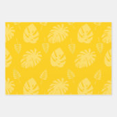 Gelbes Tropenpapier für Blätter (Vorderseite 3)