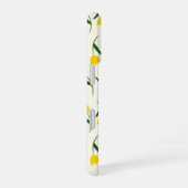 Gelbes Tulpenmuster iPhone 16 Hülle (Rechte Seite)