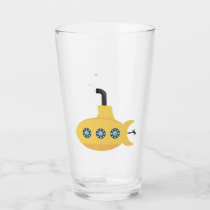 Gelbes U-Boot Glas