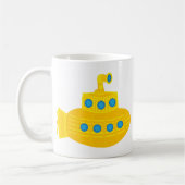 Gelbes U-Boot Kaffeetasse (Links)