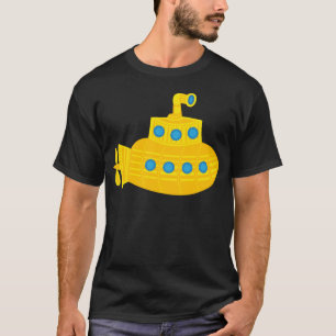Gelbes U-Boot T-Shirt