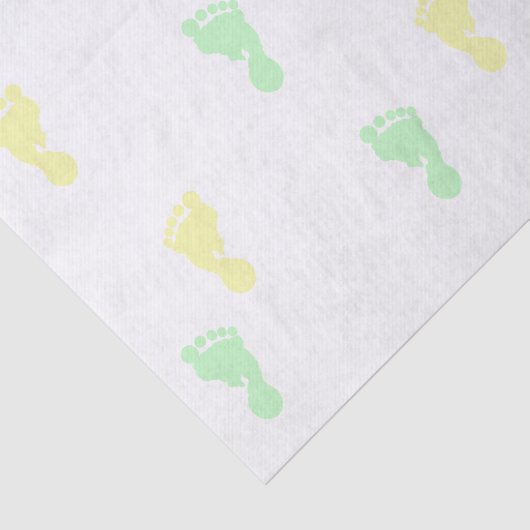 Gelbes u. grünes Seidenpapier der (Ausschnitt)