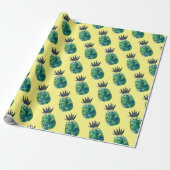 Gelbes Umhüllungspapier aus tropischem Ananas, Par Geschenkpapier (Ungerollt)