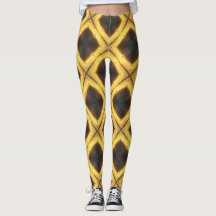 Gelbes und braunes Diamantmuster