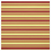 Gelbes und dunkles rotes Muster Stoff (Muster)