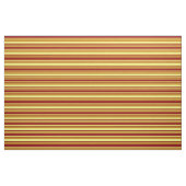 Gelbes und dunkles rotes Muster Stoff (Fat Quarter (45,7 x 55,9 cm))